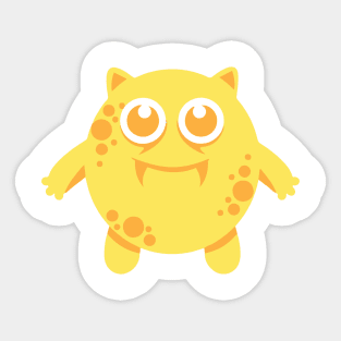 Cute Monster Sticker